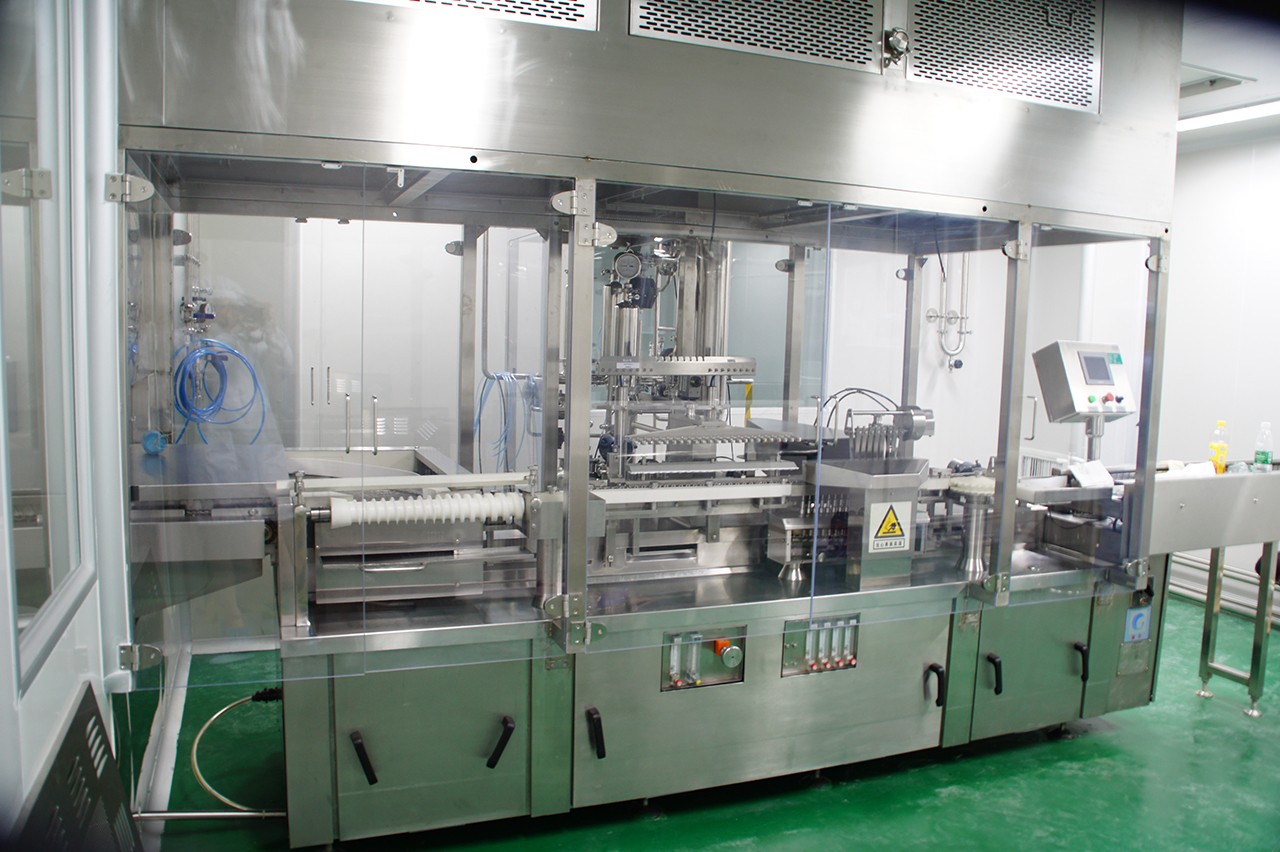 水針車(chē)間洗烘灌線